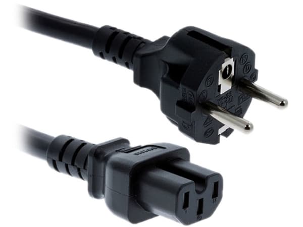 Cisco - Strömkabel - IEC 60320 C15 till power CEE 7/7 (hane) - AC 250 V - 2.44 m - Europa - för Catalyst 3850-24, 3850-48, 9200, 9300