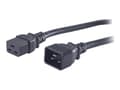 Miniatyrbilde 1 av 5: APC - Strømkabel - IEC 60320 C19 til IEC 60320 C20 - 1.98 m - svart - for P/N: SMT2200I-AR, SMT2200R2I-AR, SMT3000I-AR, SMT3000R2I-AR, SRT1500XLI, SR