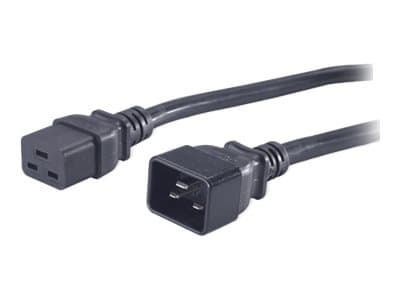 APC - Strømkabel - IEC 60320 C19 til IEC 60320 C20 - 1.98 m - svart - for P/N: SMT2200I-AR, SMT2200R2I-AR, SMT3000I-AR, SMT3000R2I-AR, SRT1500XLI, SR