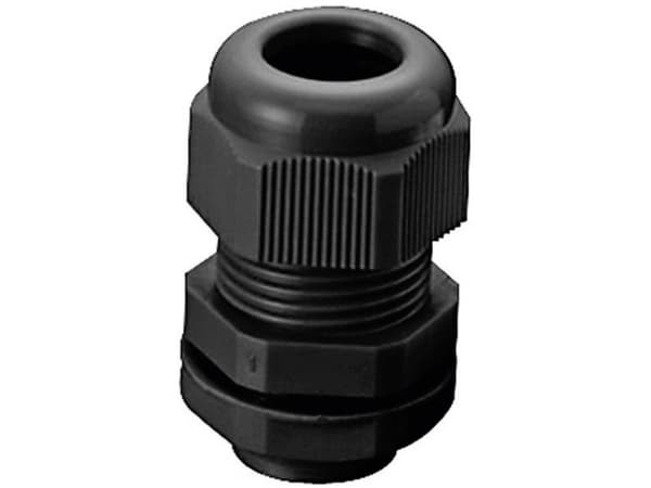 TRU COMPONENTS TC-AGR40203 Kaapeliläpivienti M40 Polyamidi Musta (RAL 9005) 1 kpl