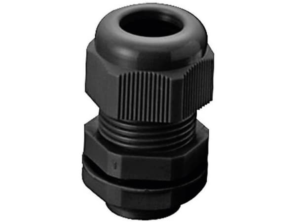 TRU COMPONENTS TC-AGR40203 Kaapeliläpivienti M40 Polyamidi Musta (RAL 9005) 1 kpl