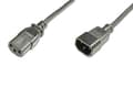 Miniatyrbilde 2 av 5: ASSMANN - Strømforlengelseskabel - IEC 60320 C14 til power IEC 60320 C13 - AC 250 V - 1.2 m - formstøpt - svart