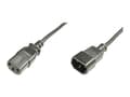 Miniatyrbilde 1 av 5: ASSMANN - Strømforlengelseskabel - IEC 60320 C14 til power IEC 60320 C13 - AC 250 V - 1.2 m - formstøpt - svart