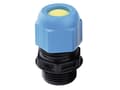 Pikkukuva 2 / 2: Wiska 10060662 Cable Gland Atex M20 Polyamide Black Ral 9005, Light Blue Ral 5012 1 Pcs