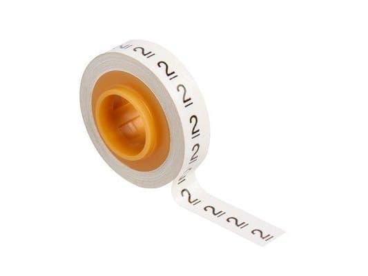 3M Scotchcode™ Cable Marker Refill Rolls Number "2" 80-6114-2795-8 Innhold: 3 rull(er) (80-6114-2795-8)