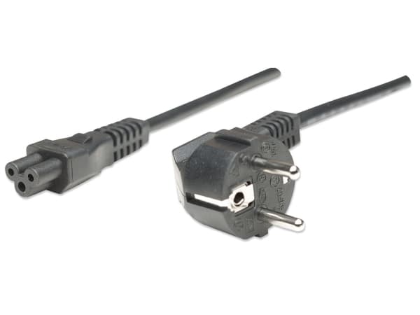 Manhattan 371131, 1,8 m, CEE7/4, C5 coupler, 250 V, 10 - 16 A