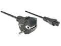 Miniatyrbild 4 av 5: Manhattan 371131, 1,8 m, CEE7/4, C5 coupler, 250 V, 10 - 16 A