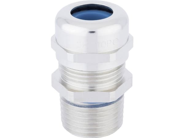 Lapp 53113700, Ruostumaton teräs, Nikkeli, Silikoni, 100 kpl, Suora, NPT 3/8", 1,5 cm