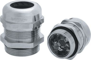 Lapp SKINTOP 53112660, Metallisk, Messing, Polyamid, 10 stykker, M40x1.5, IP68, -40 - 100 °C