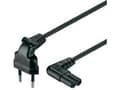 Pikkukuva 4 / 5: Goobay CEE 7/16 / IEC 60320 C7, 3 m, 3 m, CEE7/16, C7-sulku, 250 V, 2,5 A