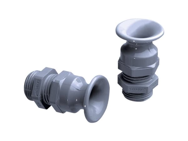 LAPP SKINTOP® BT PG 21 53015450 Kabelforskruning med bøjebeskyttelse PG21 Polyamid Sølvgrå (RAL 7001) 1 stk