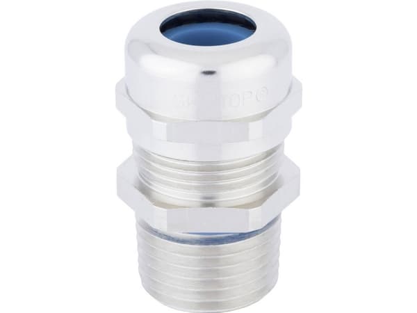 Lapp 53113702, Rostfritt stål, Nickel, Silikon, 50 styck, Rak, NPT 1/2", 1,5 cm