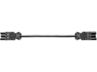 Bachmann - Strømforlengelseskabel - GST18i3 (hunn) til GST18i3 (hann) - 2 m - svart