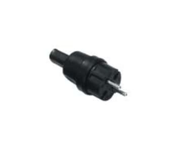 Bachmann 740.002, Sort, Gummi, AC, 250 V, 16 A, 1 stykker