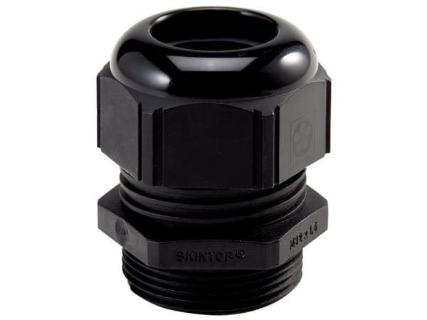 Lapp SKINTOP ST PG 29 RAL 9005 BK, Sort, Polyamid, PG29, IP68, UL, UL CSA, VD TUV