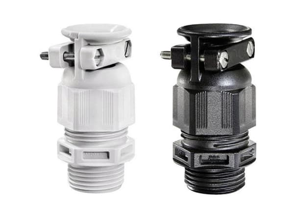 Wiska ESKVZ M20 RAL 9005 10061477 Kabelforskruning M20 Polyamid Sort 1 stk