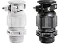 Miniatyrbilde 1 av 2: Wiska ESKVZ M20 RAL 9005 10061477 Kabelforskruning M20 Polyamid Sort 1 stk