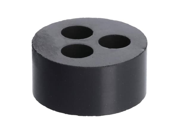 Lapp SKINTOP DIX-M, Kaapelin sisäänmenon läpivienti, Musta, Kumi, Kiinni kierrettevä, 3 x 7, ETIM 5.0 Class-ID: EC000032, ETIM 6.0 Class-ID: EC000032