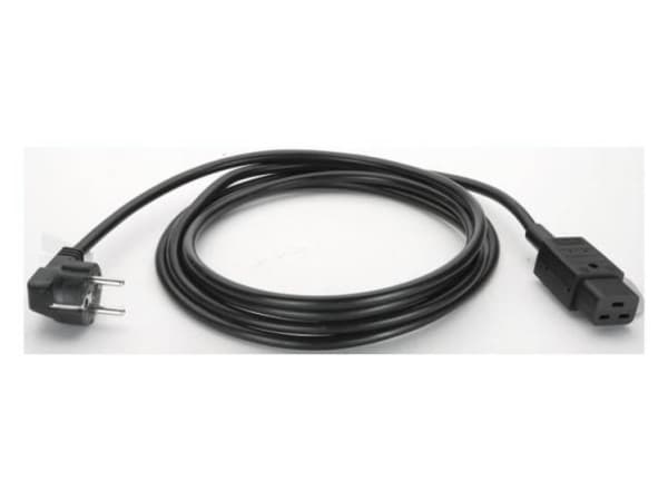 Ledningssett H05VV-F 3G1.50 2,0m sort 30/C19 352.174, 2 m,