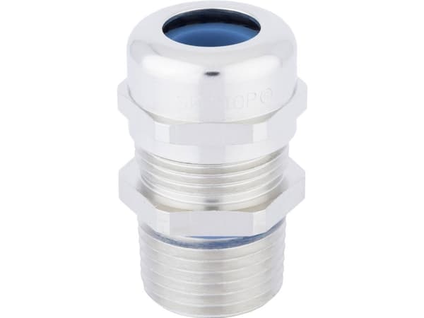 Lapp 53113712, Rustfritt stål, Nickel, Silikon, 50 stykker, Rett, NPT 1/2", 1,5 cm