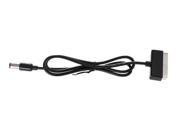 DJI Battery (10 PIN-A) to DC - Strømkabel - power DC jack til dronebatteriladeport