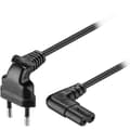 Miniatyrbild 2 av 5: Goobay CEE 7/16 / IEC 60320 C7, 1 m, 1 m, CEE7/16, C7 coupler, 250 V, 2.5 A