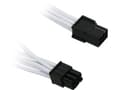 Miniatyrbilde 2 av 3: BitFenix Alchemy Premium Modding Series Multisleeved Cable - Strømforlengelseskabel - 6-pins PCIe-strøm (hann) til 6-pins PCIe-strøm (hunn) - 45 cm -