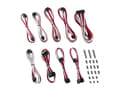 Pikkukuva 4 / 5: Cablemod CM-RTS-CKIT-NKWR-R, Punainen, Valkoinen, 260 mm, 180 mm, 65 mm, 900 g, Laatikko