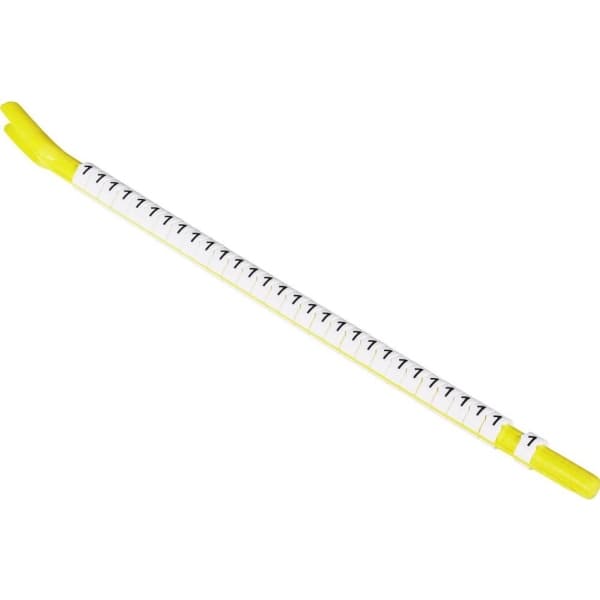 TE Connectivity STD02W-3 Mærkningsclip Påtrykt 3 Udvendigt diameter-område 1 til 1.80 mm 313440-000