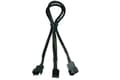 Miniatyrbild 3 av 5: GELID Silent PWM Y Cable - Strömdelare för fläkt - 4-stifts PWM (hona) till 4-stifts PWM (hane) - 35 cm