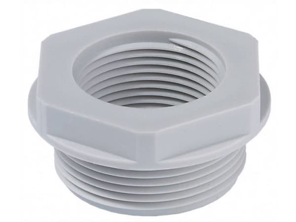 Wiska 10063676 APM 48/50 Kabelforskruning adapter PG48 M50 Polyamid Lysegrå 1 stk