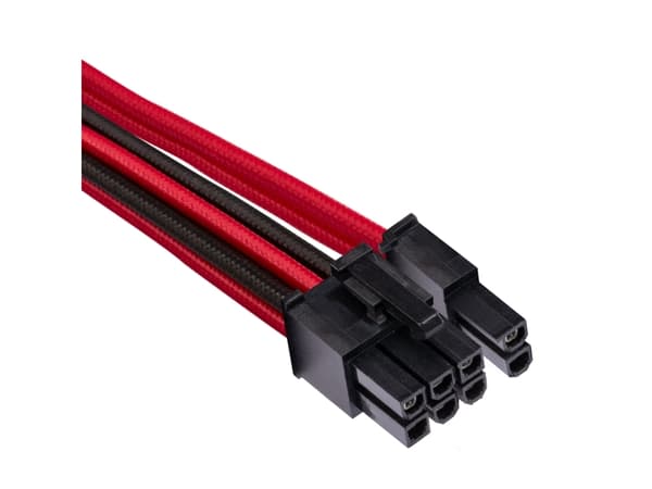 Corsair CP-8920254, 0,65 m, PCI-E (8-pin), 2 x PCI-E(6+2 pin), Uros, Uros, Suora