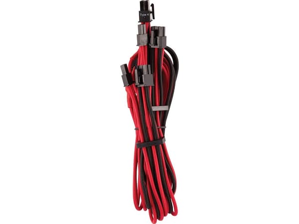 Corsair CP-8920254, 0,65 m, PCI-E (8-pin), 2 x PCI-E(6+2 pin), Uros, Uros, Suora