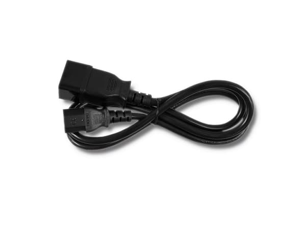Qoltec - Strømkabel - IEC 60320 C20 til power IEC 60320 C13 - AC 250 V - 10 A - 1.2 m