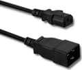 Miniatyrbilde 5 av 5: Qoltec - Strømkabel - IEC 60320 C20 til power IEC 60320 C13 - AC 250 V - 10 A - 1.2 m