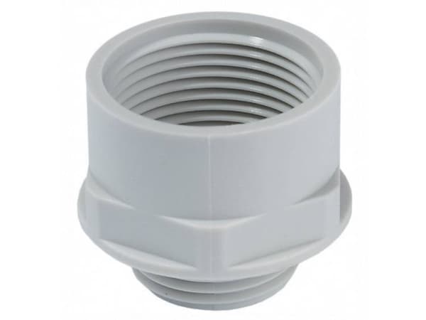 Wiska 10063671 APM 36/50 Kabelforskruning adapter PG36 M50 Polyamid Lysegrå 1 stk