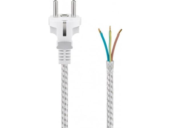 Goobay 50504, 3 m, Strømplugg type F, CEE7/7, 250 V