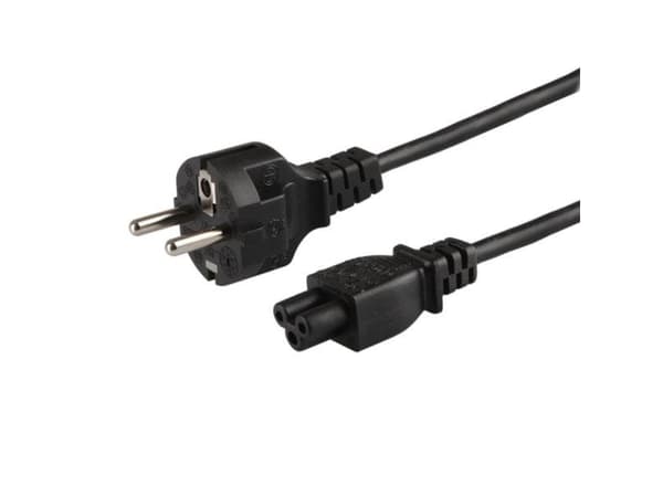SAVIO CL-81 - Strømkabel - power CEE 7/7 (hann) til IEC 60320 C5 - 1.8 m