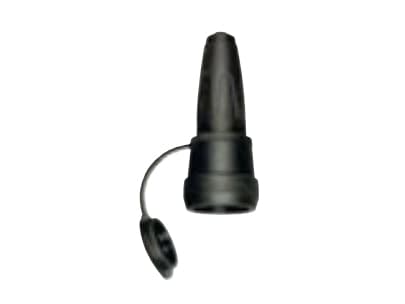 Merten 173051, Type F, Sort, Gummi, IP44, 250 V, 16 A