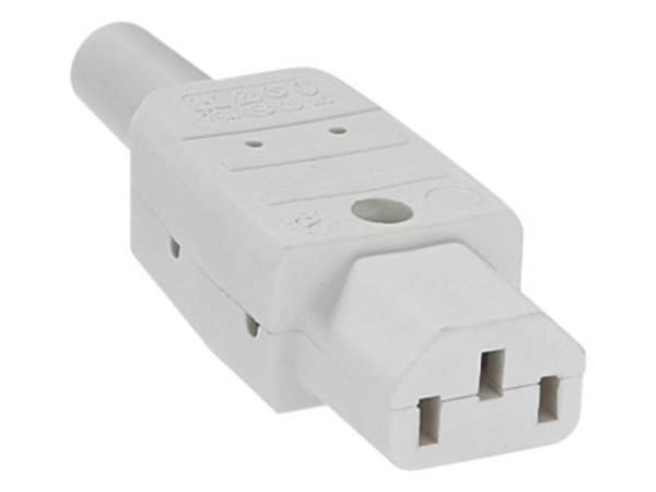 Bachmann 915.270, C13, Hvit, 250 V, 10 A