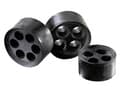 Miniatyrbild 1 av 3: Wiska MFD 63/03/065 Multi-seal-insats M63 3 x 5 - 6,5 mm Elastomer Svart 1 st