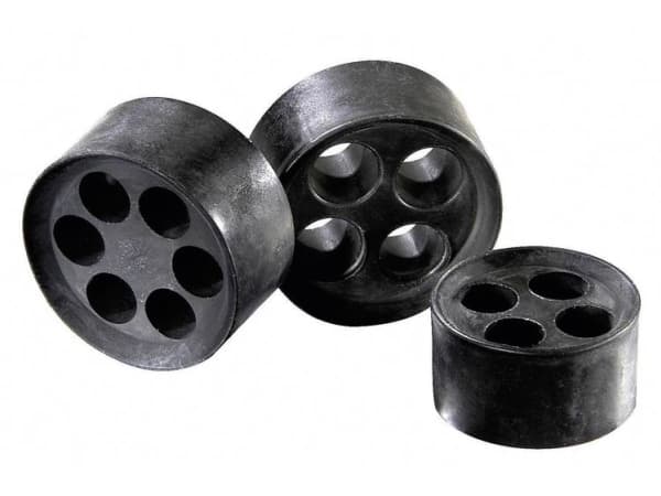 Wiska MFD 63/03/065 Multi-seal-insats M63 3 x 5 - 6,5 mm Elastomer Svart 1 st