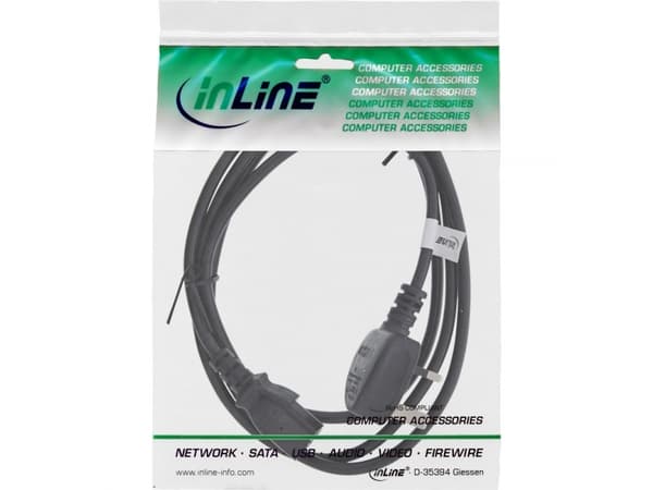 InLine 4043718022748, 1,8 m, BS 1363, C13 kopling, 250 V, 7 A