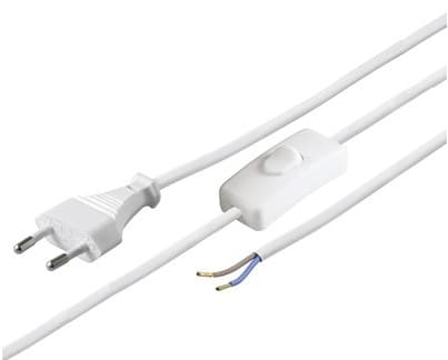 Goobay 51349, 1,5 m, Virtapistoke tyyppi C, H03VVH2-F, 250 V