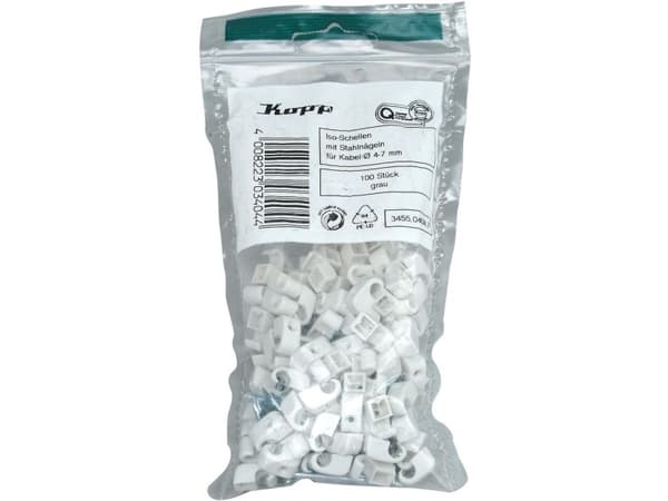 Kopp 345504087, Grå, 100 kappaletta