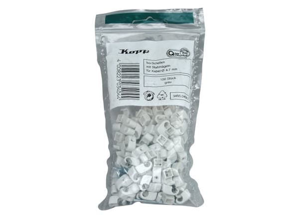 Kopp 345504087, Grå, 100 kappaletta