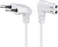Miniatyrbilde 4 av 5: Goobay CEE 7/16 - IEC-60320-C7, 0,75 m, CEE7/16, C7 kopling