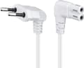 Miniatyrbilde 5 av 5: Goobay CEE 7/16 - IEC-60320-C7, 0,75 m, CEE7/16, C7 kopling