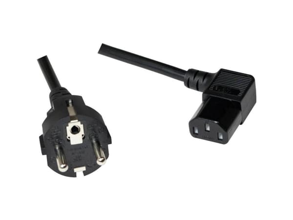 LogiLink 2m, CEE 7-7/C13, 2 m, CEE7/7, C13-kontakt, 250 V, 10 A