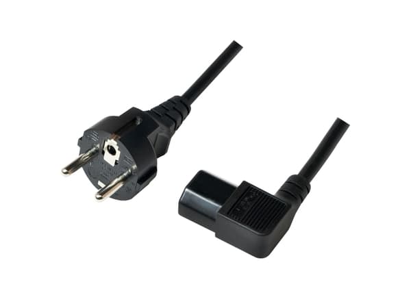 LogiLink 2m, CEE 7-7/C13, 2 m, CEE7/7, C13-kontakt, 250 V, 10 A